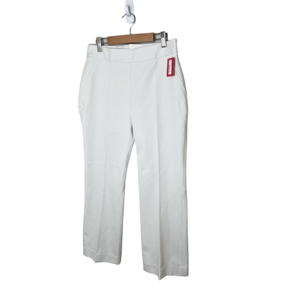 Spanx On-The-Go Kick Flare Classic White Pants - Picture 3 of 7